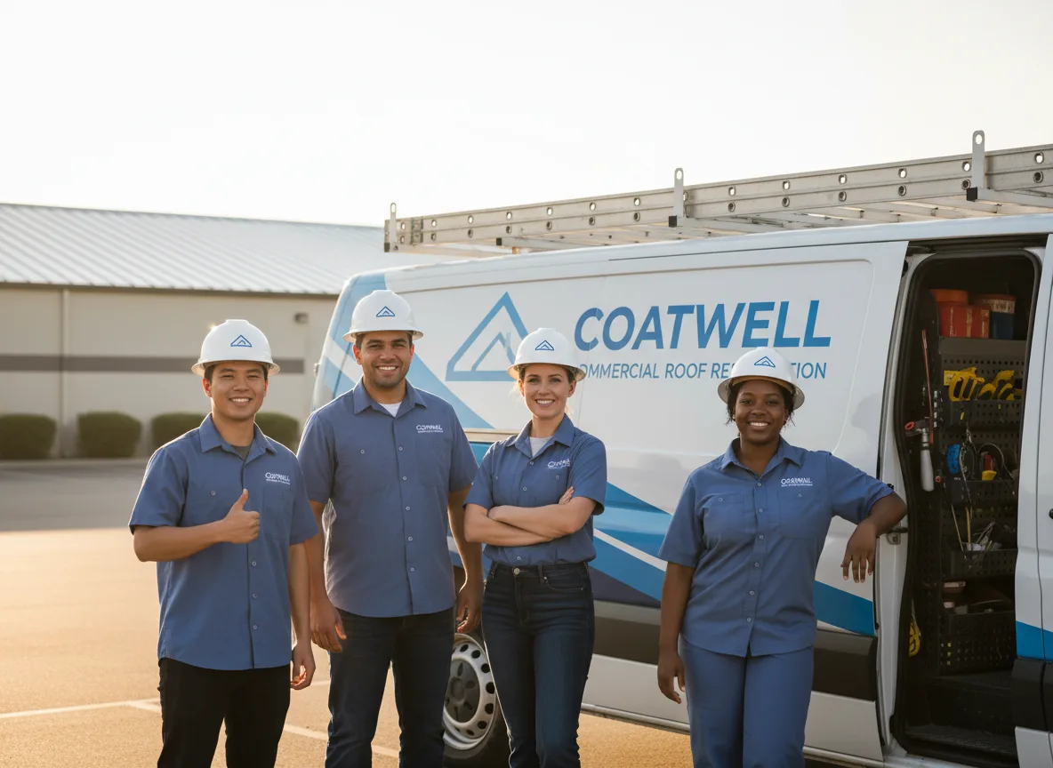 Commercial roof coating company in Marquette, WI
